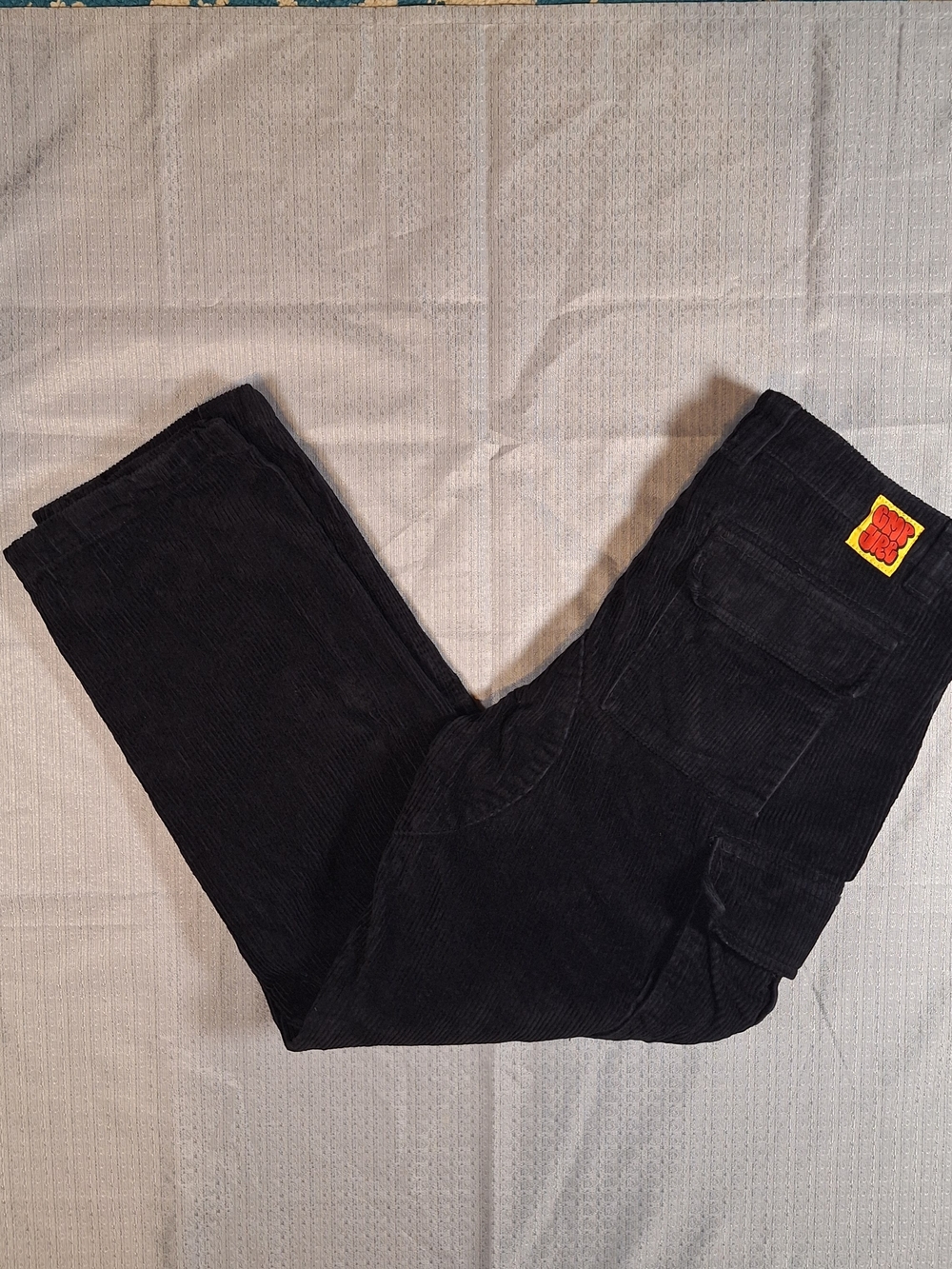 Empyre "Relax" Men's Black Corduroy Pants Size 32x28 (Excellent Condition) Y2K